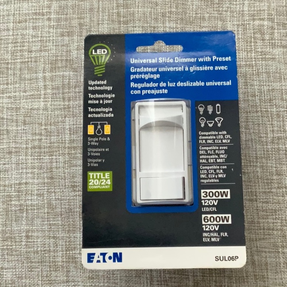 Dimming light switch